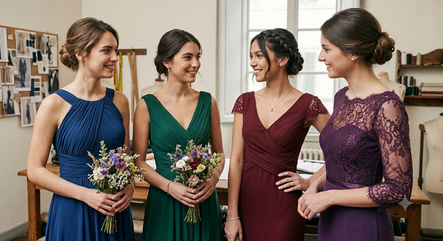 Abiti per damigelle su misura — SONIALOVA, Torino